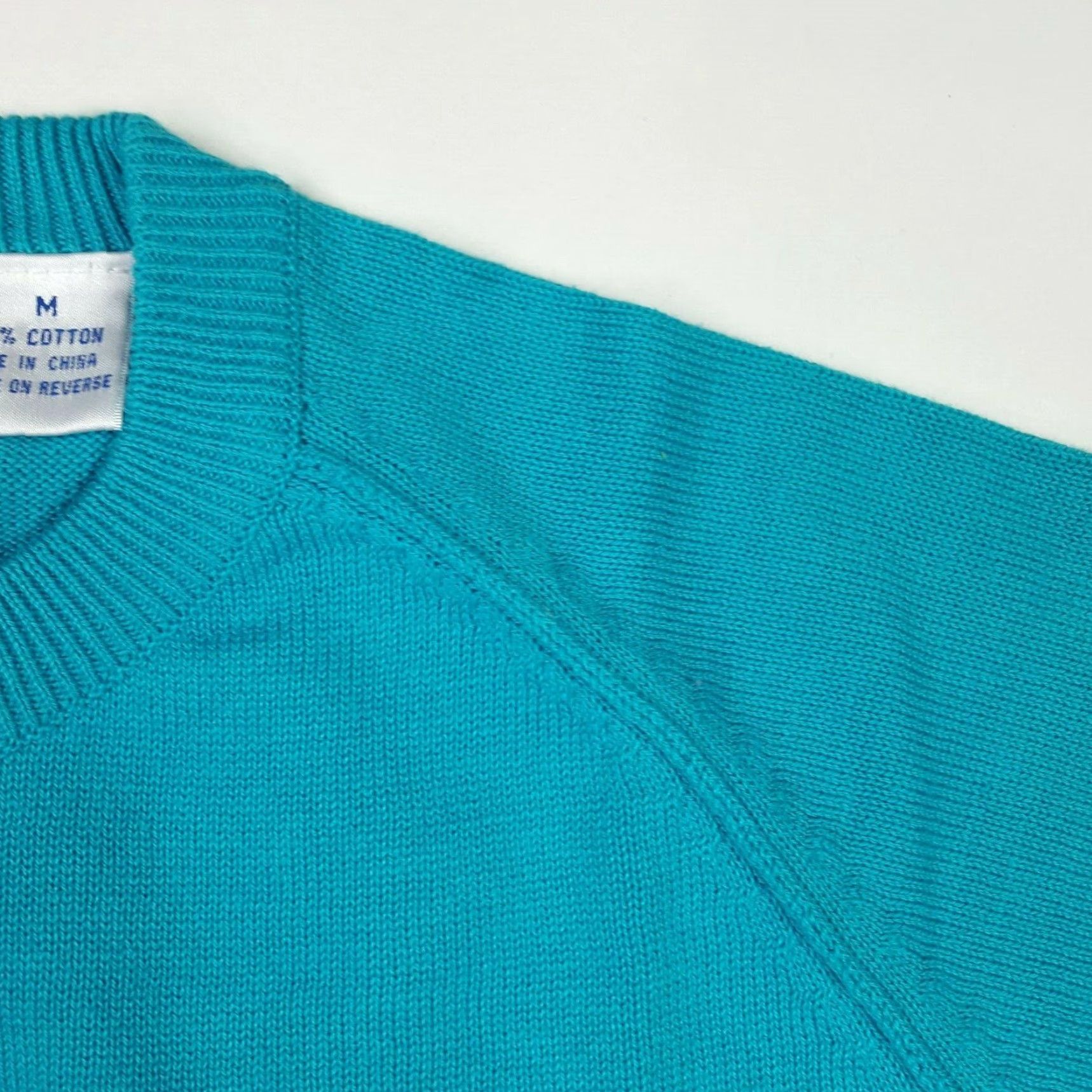 Vintage VINTAGE Tommy Armour Cotton Crew Neck Sweater Mens M Blue Golf 90s Retro Knit Pullover Casual Sports Shirt Size US M / EU 48-50 / 2 - 4 Thumbnail