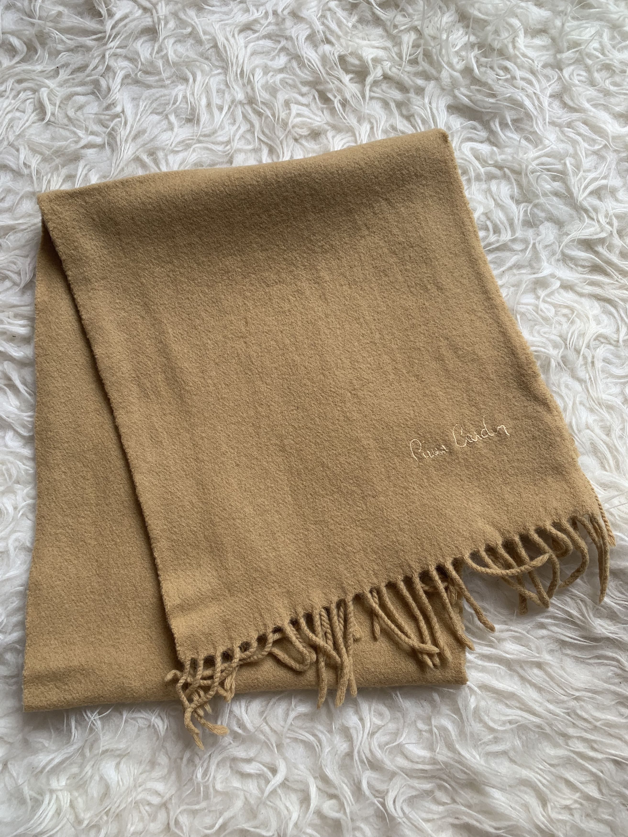 Pierre Cardin Pierre Cardin Neck Scarf Mustard Size ONE SIZE - 2 Thumbnail