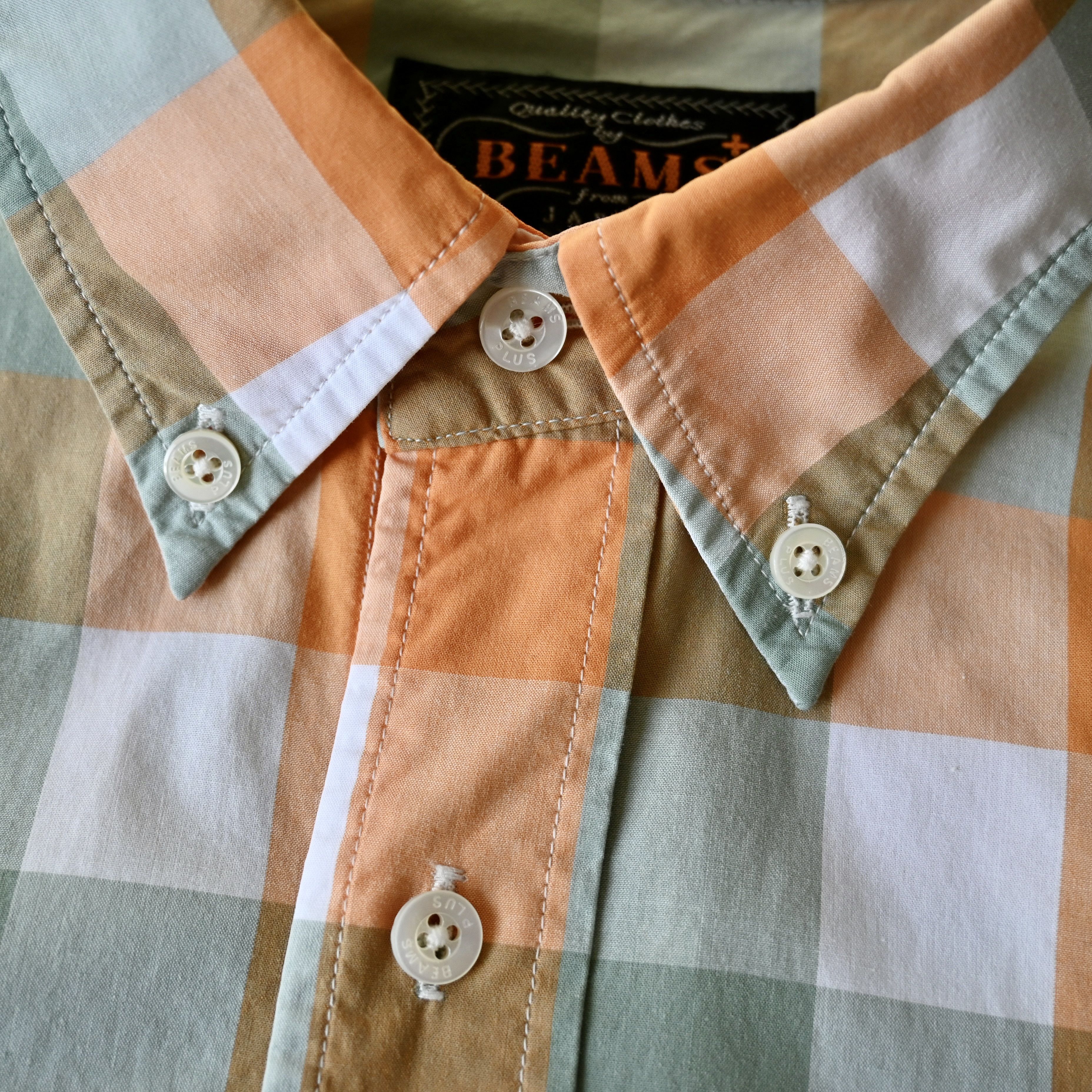 Beams Plus BEAMS Plus cotton broad BD shirt, plaid, made in Japan Size US M / EU 48-50 / 2 - 15 Thumbnail