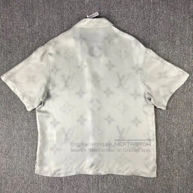 Louis Vuitton Louis Vuitton Light Gray Silk Women's Jacket . Size L / US 10 / IT 46 - 2 Thumbnail