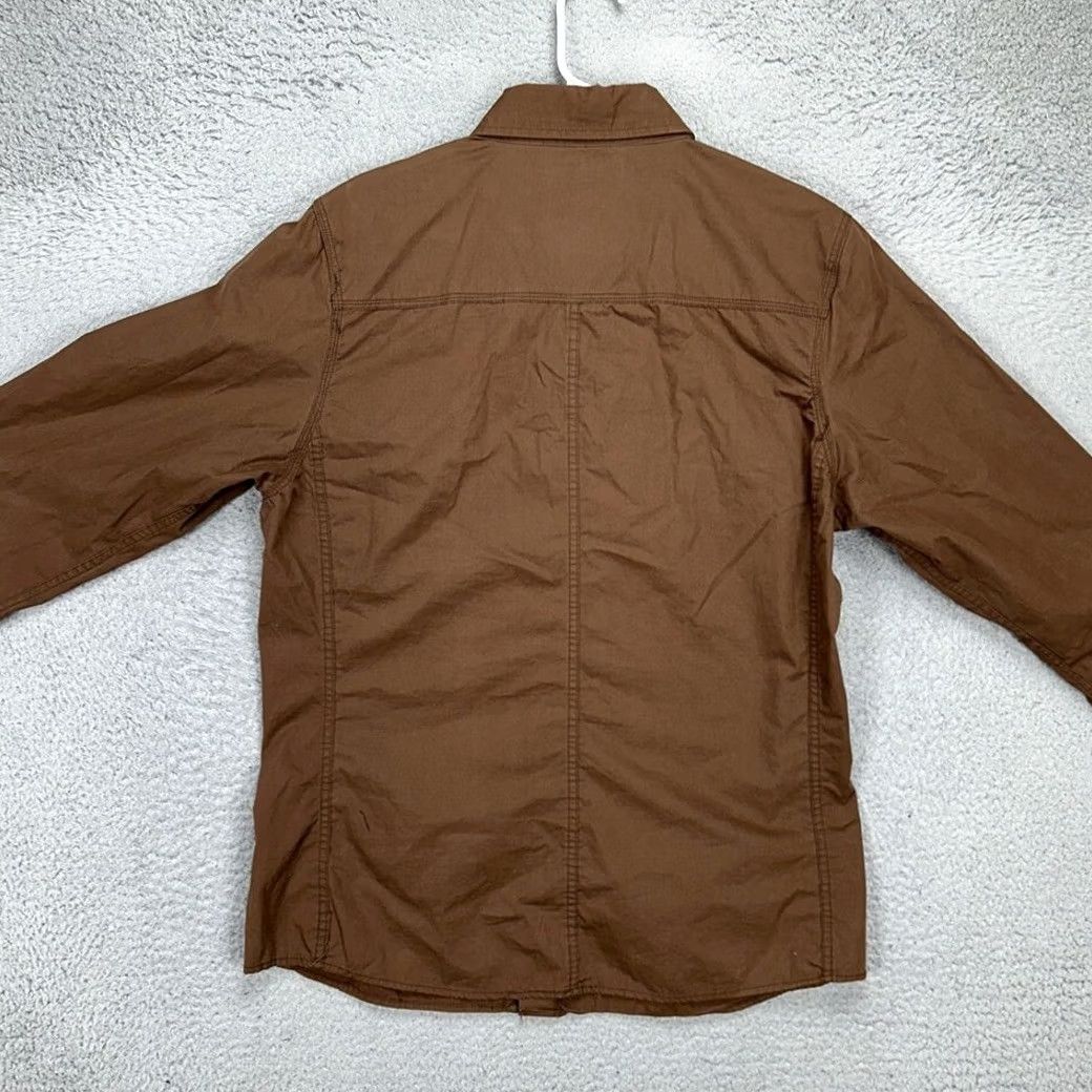 Fossil Fossil Pearl Snap Western Shirt Men XL Brown Button-Up Flap Pockets Casual Vintage (Pre-Owned) Size US XL / EU 56 / 4 - 3 Thumbnail