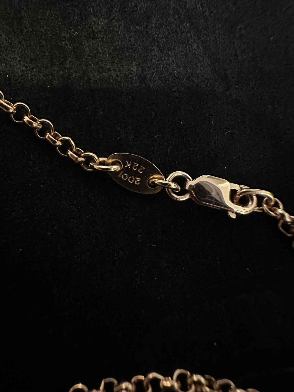 Chrome Hearts Chrome hearts 22K safety pin necklace 16inch Size ONE SIZE - 4 Thumbnail