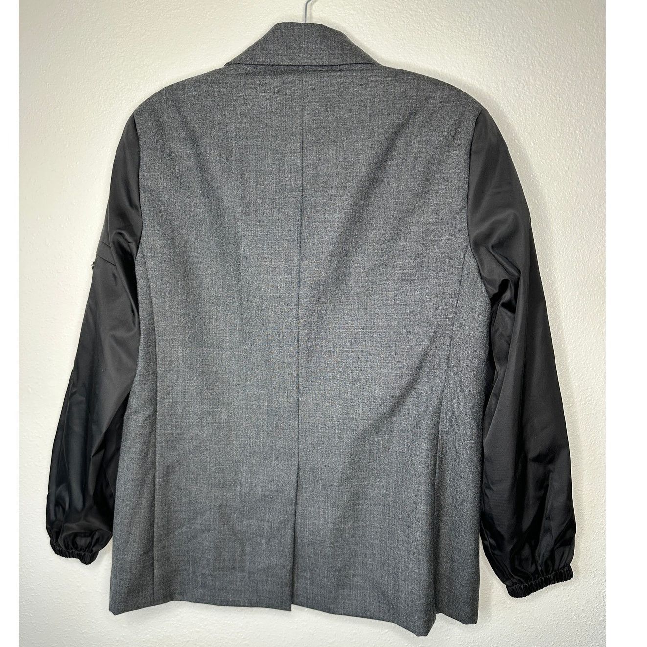 Prada Prada Single Breasted Wool ReNylon Jacket 42 / XL Size XL / US 12-14 / IT 48-50 - 4 Thumbnail
