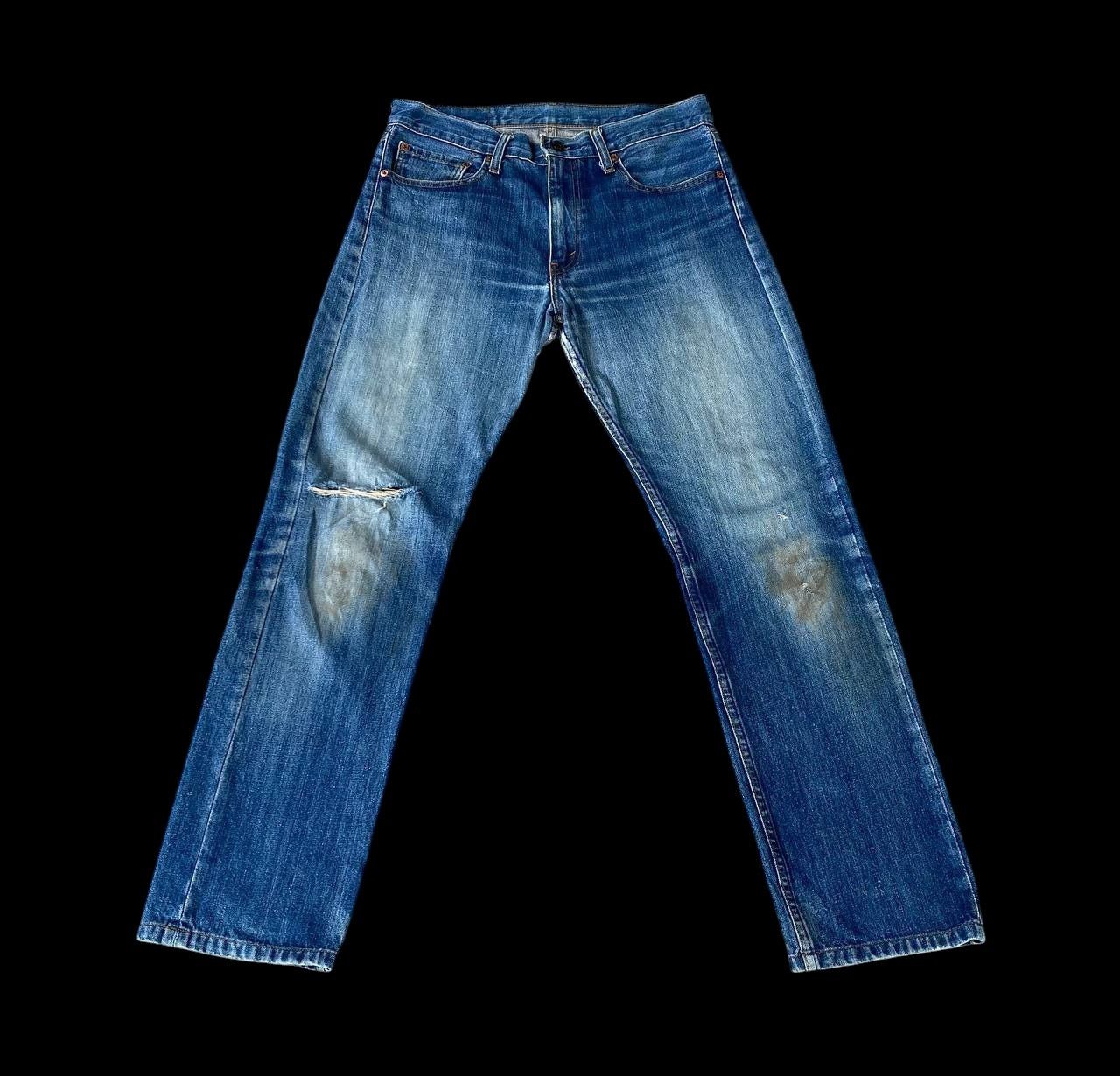 Levi's Vintage Clothing VINTAGE LEVIS 505 DISTRESSED DENIM W32X29" Size US 32 / EU 48 - 1 Thumbnail