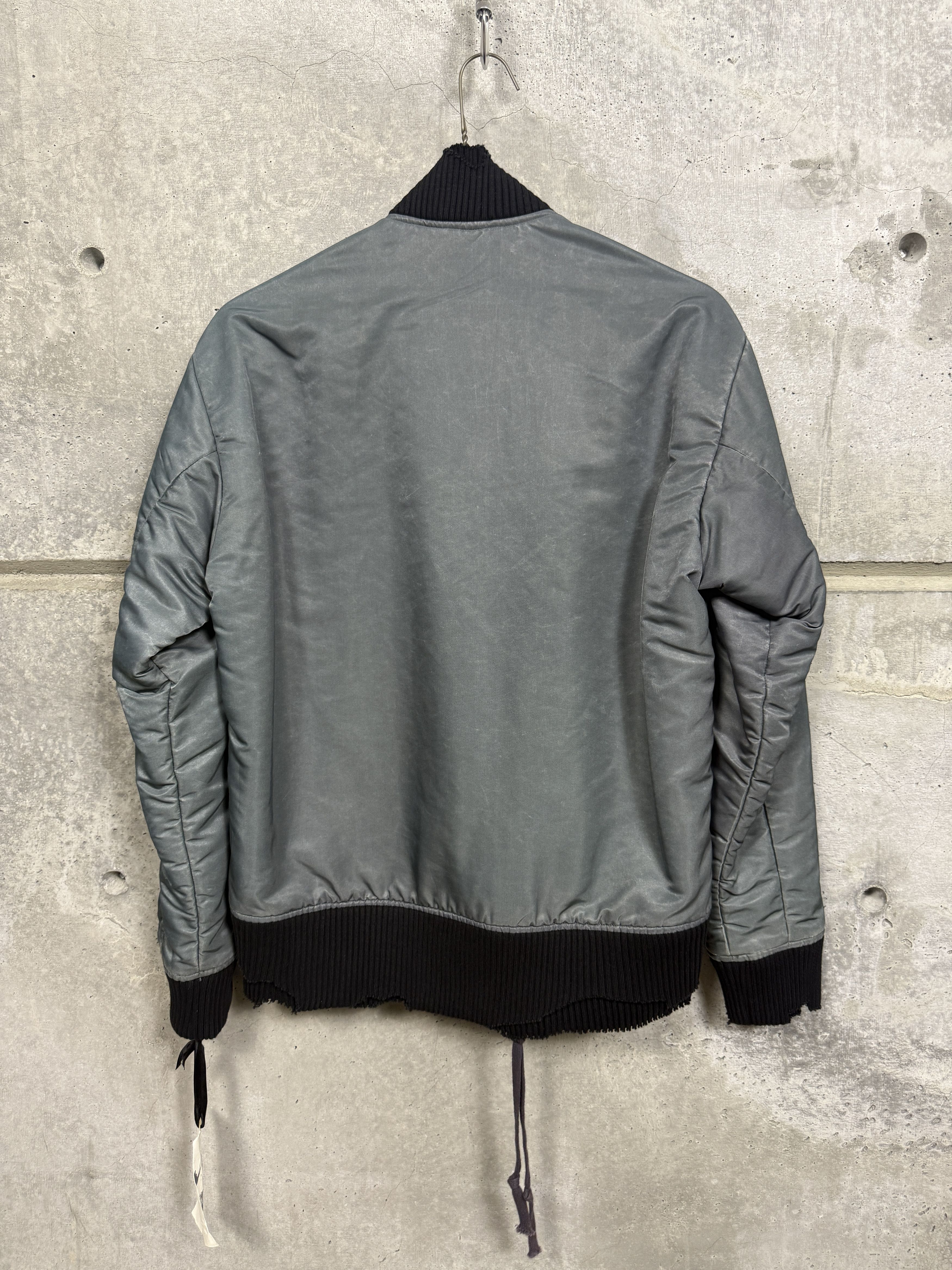 Greg Lauren Greg Lauren x NJ Collab Jacket Washed Satin Flight Jacket Size US L / EU 52-54 / 3 - 2 Thumbnail
