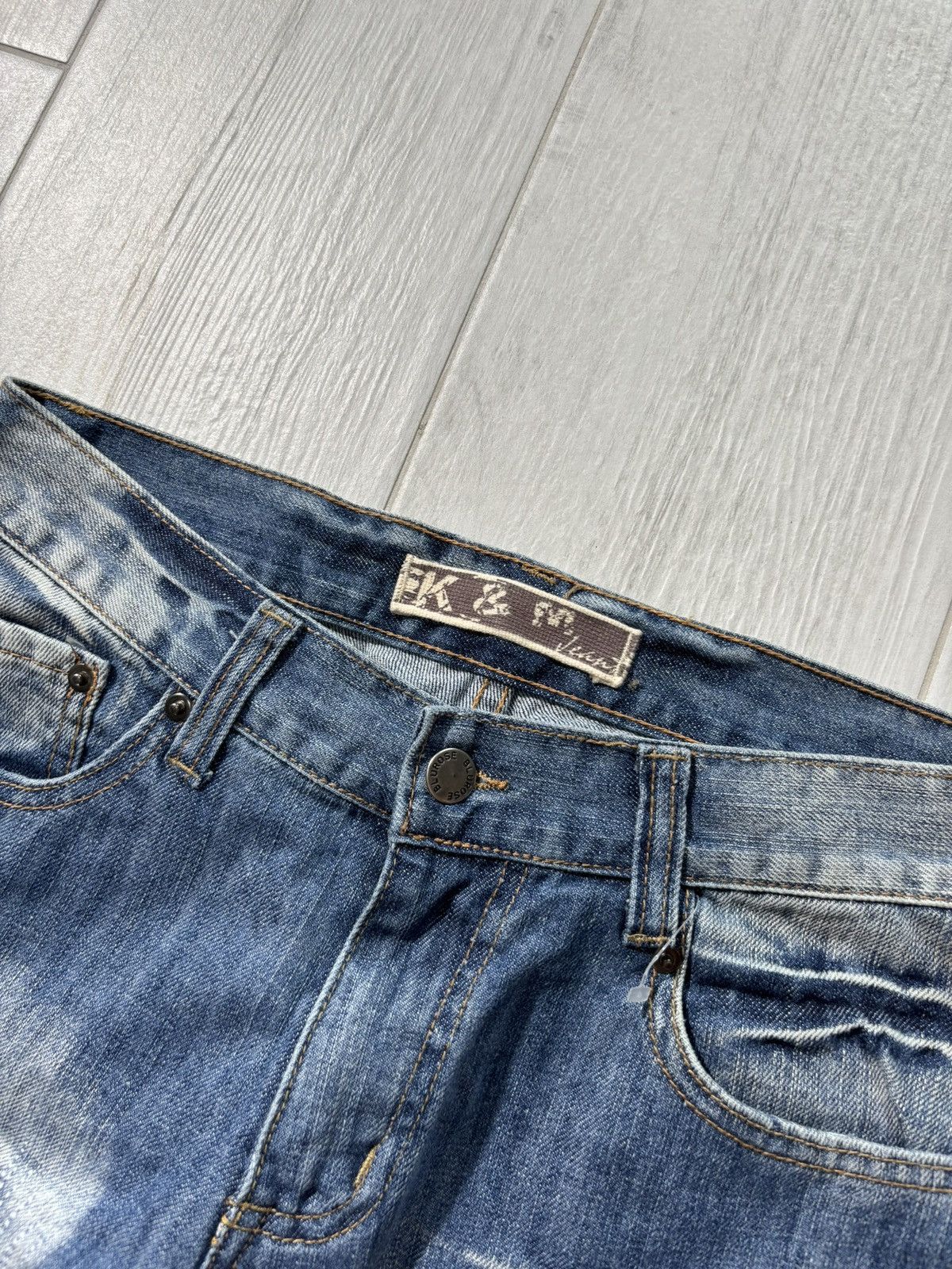 Japanese Brand Vintage Y2K Japanese Jeans Distressed Retro USA Style Size US 30 / EU 46 - 4 Thumbnail