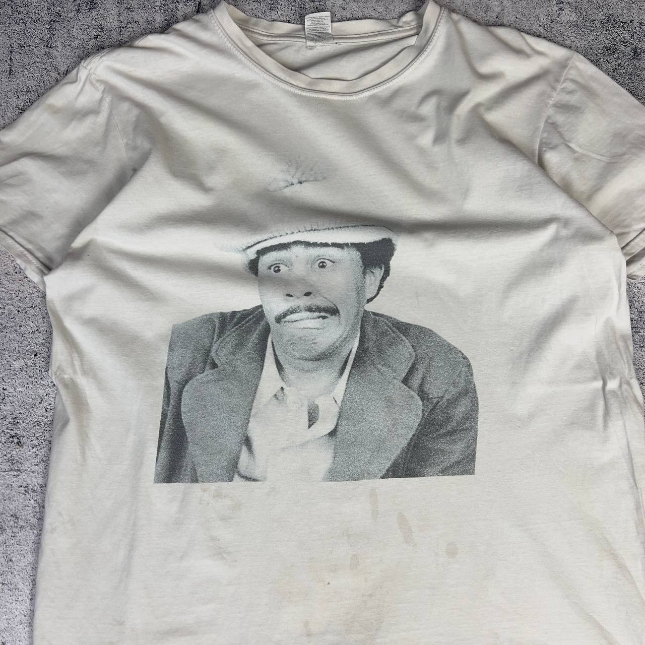 Vintage Richard Pryor Tee Men's Size M White Cotton Short Sleeve` Size US M / EU 48-50 / 2 - 2 Thumbnail