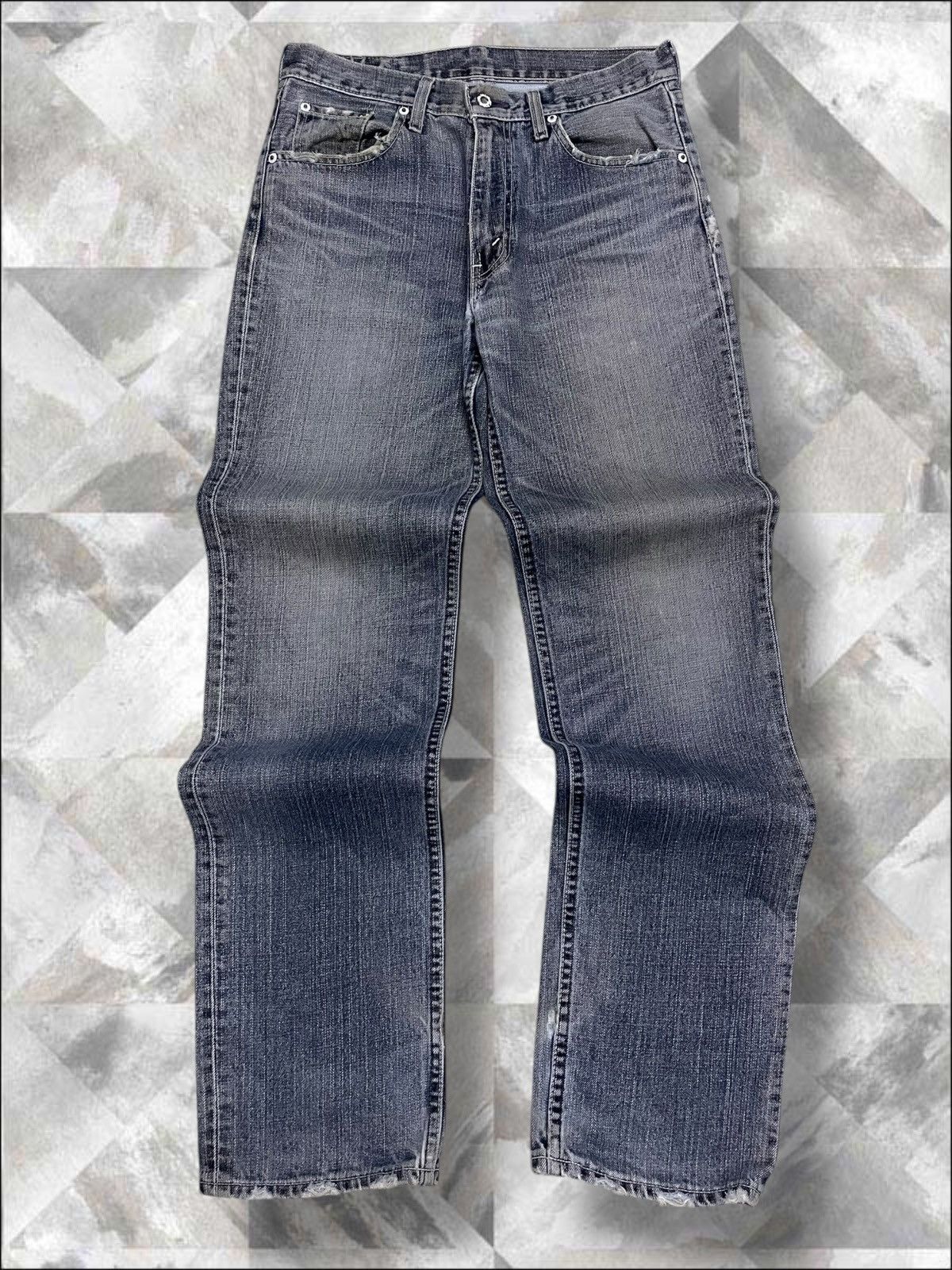 Levi's Vintage Clothing Vintage 1990s Designer Levis 502 Distressed Style Denim Size US 30 / EU 46 - 1 Thumbnail