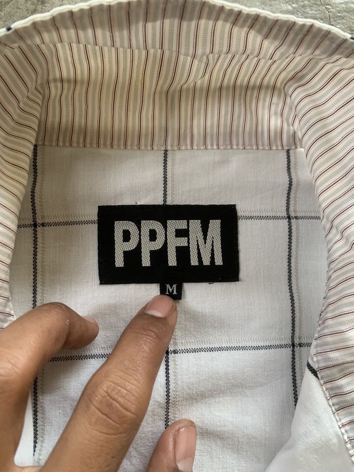 Japanese Brand × PPFM Archives PPFM harrington jacket with buckle collar Size US M / EU 48-50 / 2 - 7 Thumbnail