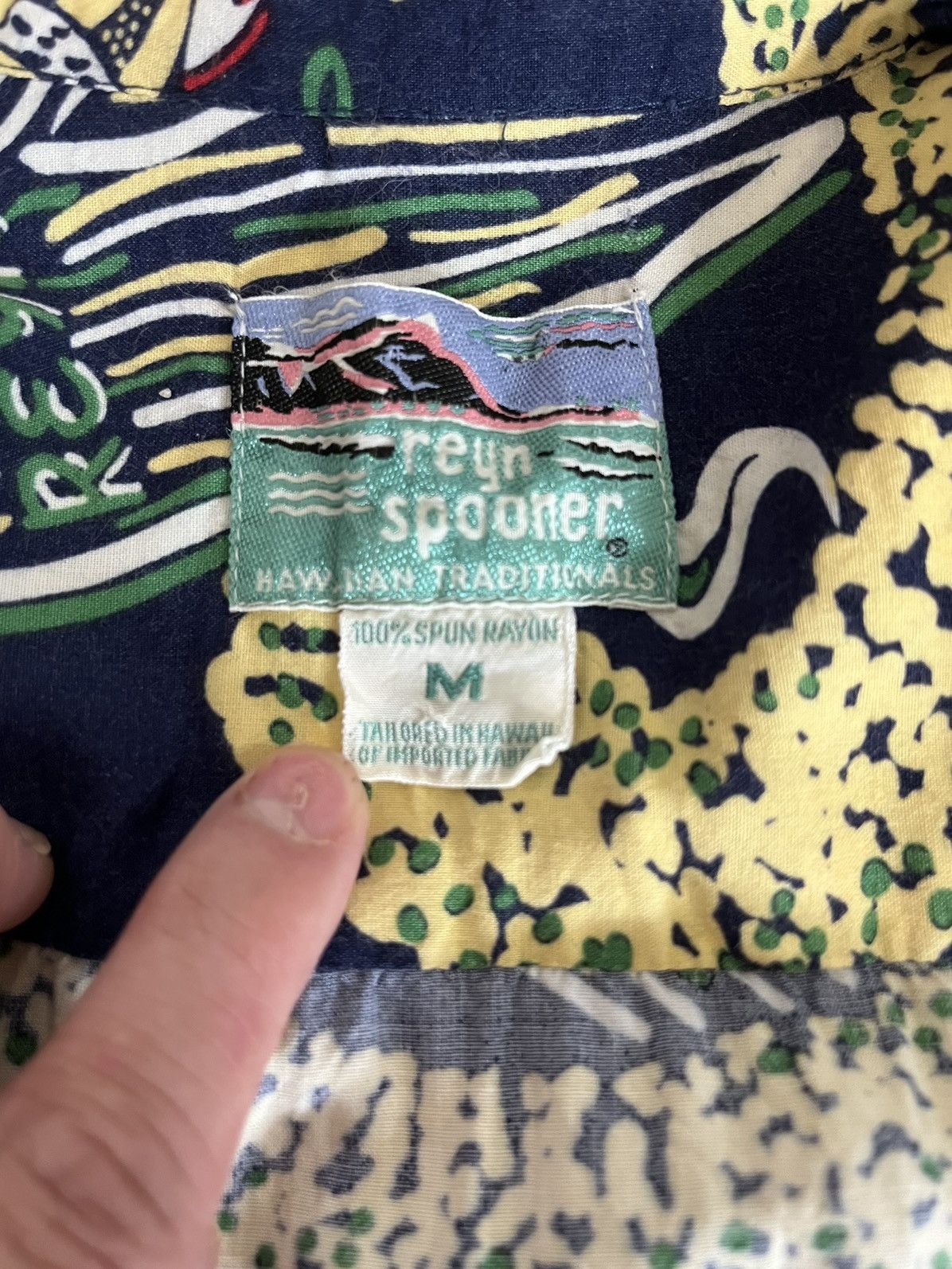 Reyn Spooner Vintage 80s 90s Reyn Spooner Hawaiian Shirt Rayon Size US M / EU 48-50 / 2 - 4 Thumbnail