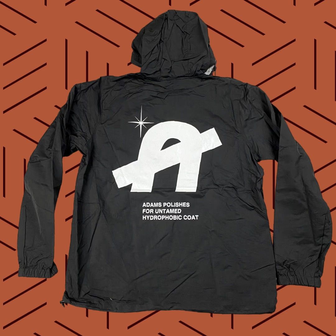 Vintage UNTAMED ADAM POLISHES WATERPROOF ANORAK JACKET BLACK L MEN'S Size US L / EU 52-54 / 3 - 1 Thumbnail