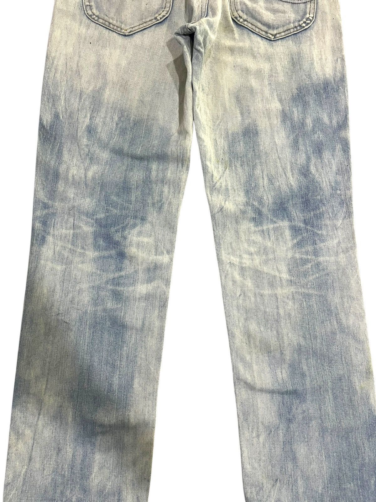 If Six Was Nine VINTAGE LADY LEE RIDERS LIGHT BLUE WASHED DENIM Size 33" - 10 Thumbnail