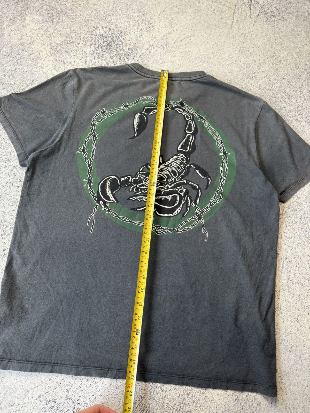Allsaints Mens Allsaints Oversize T Shirt Big Scorpion Size US S / EU 44-46 / 1 - 15 Thumbnail
