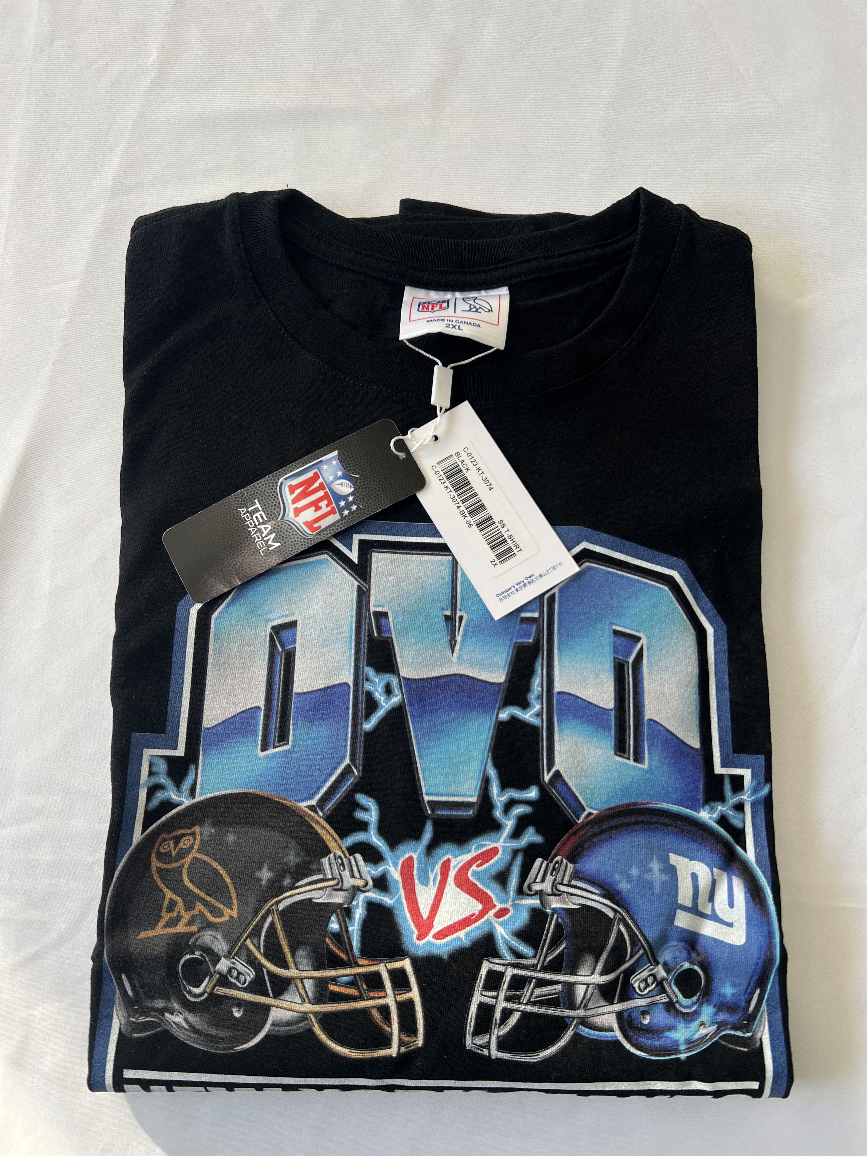 Drake OVO x NFL New York Giants Game Day T-Shirt Size US XXL / EU 58 / 5 - 3 Thumbnail