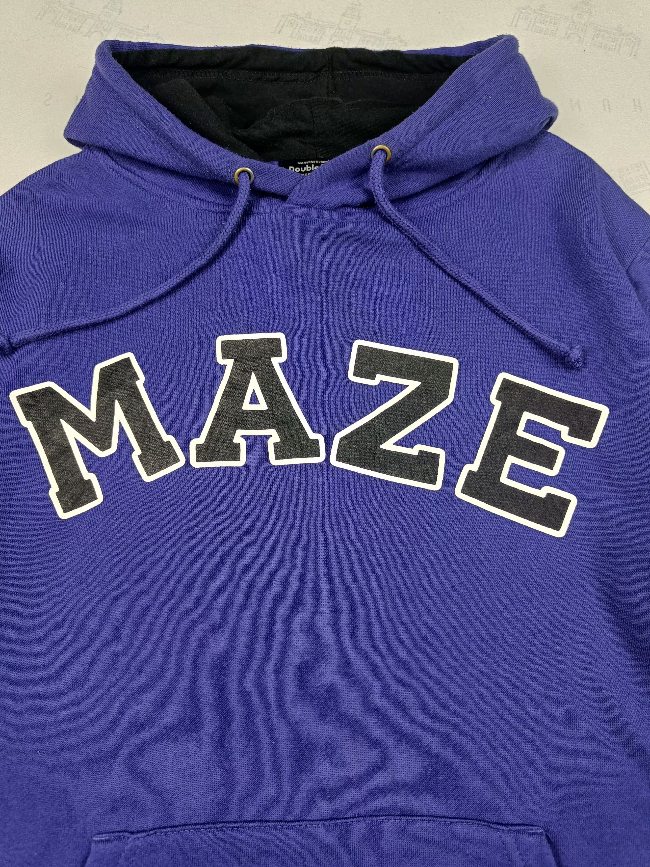 Japanese Brand Double Focus Clothing ' MAZE ' Pull Over Sweatshirt Size US L / EU 52-54 / 3 - 3 Thumbnail