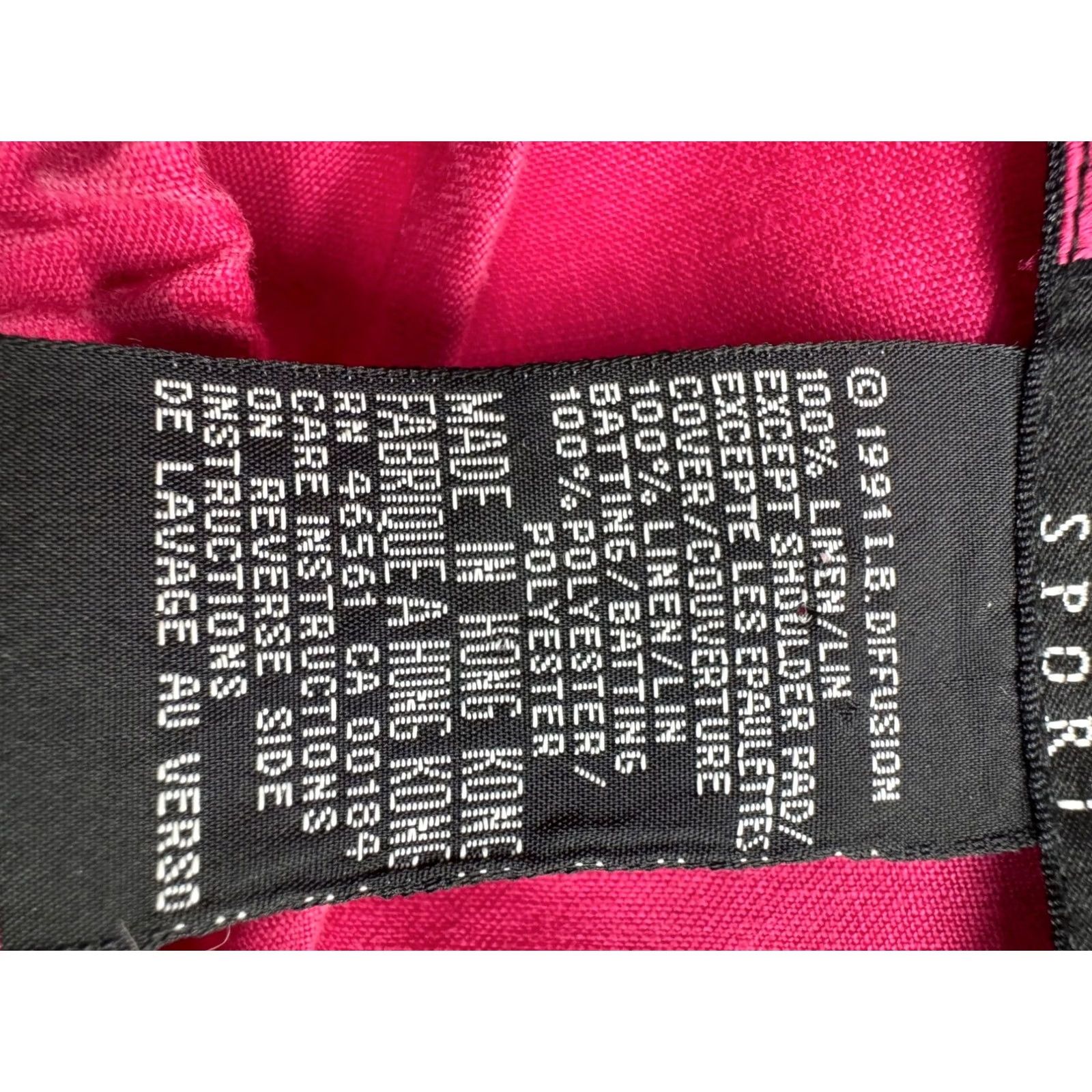 Vintage Diffusion Bright Pink Studded Lounge Set Women 8 Short Sleeve Elastic Waist Two-Piece Size 30" / US 8 / IT 44 - 4 Thumbnail
