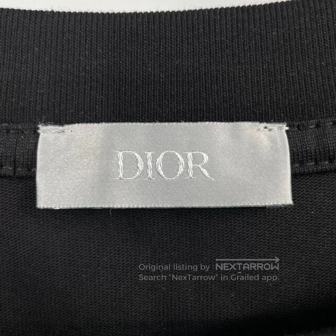Dior dior floral embroidered short sleeve t-shirt. Size US XL / EU 56 / 4 - 4 Thumbnail
