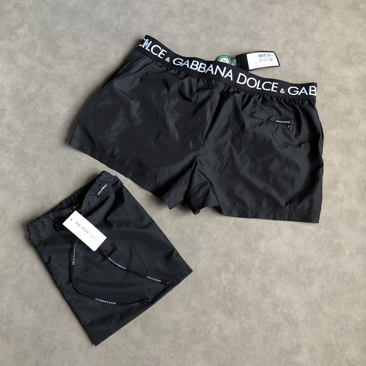 Dolce & Gabbana DOLCE & GABBANA LOGO SWIM SHORTS Size US 36 / EU 52 - 5 Thumbnail