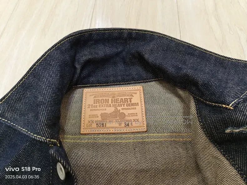 Iron Heart Iron Heart Denim jacket Size US XXS / EU 40 - 4 Thumbnail