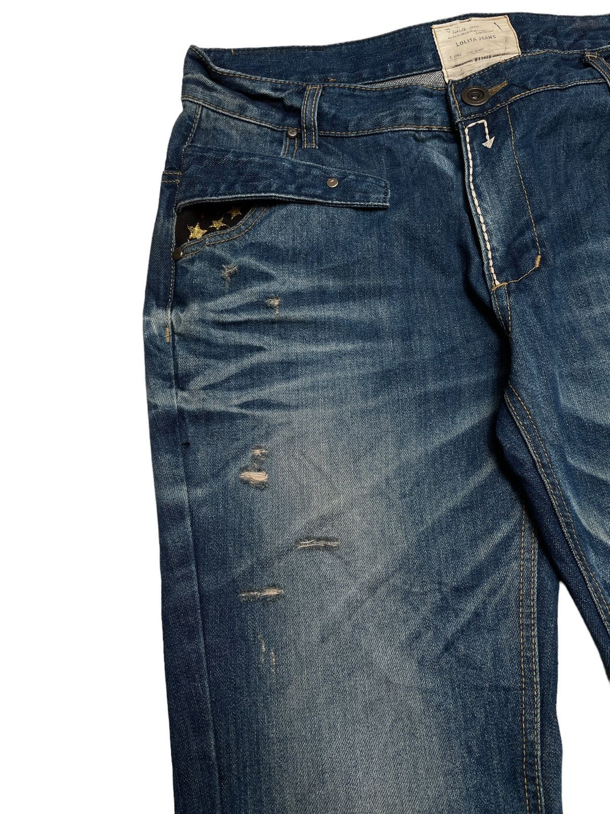 If Six Was Nine × Japanese Brand Rare Design Vintage Japanese Brand Lolita Jeans 1990s Size US 34 / EU 50 - 3 Thumbnail