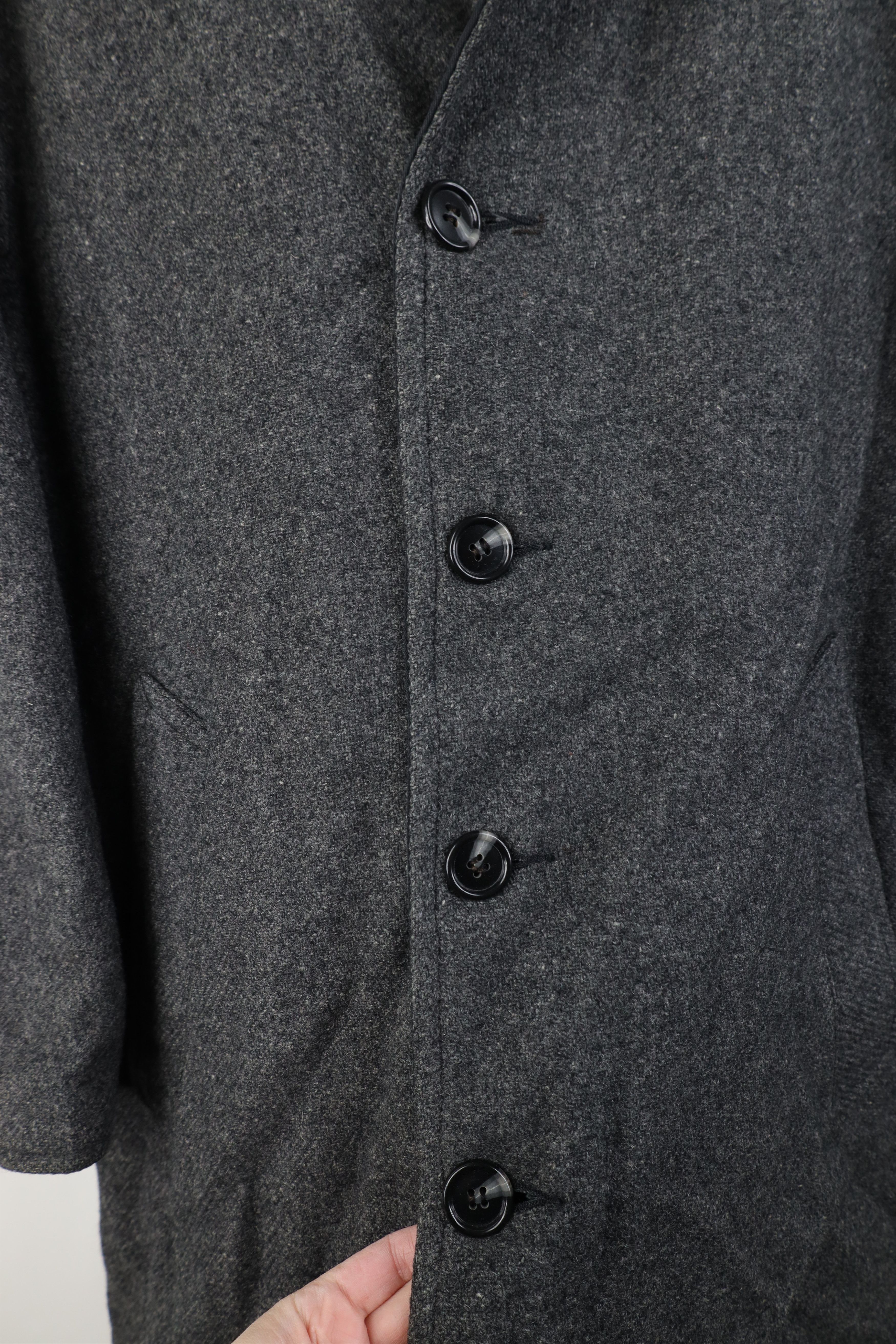 Vintage Vintage 60s Rockabilly Reversible Wool Trench Coat USA Size US XXL / EU 58 / 5 - 15 Thumbnail