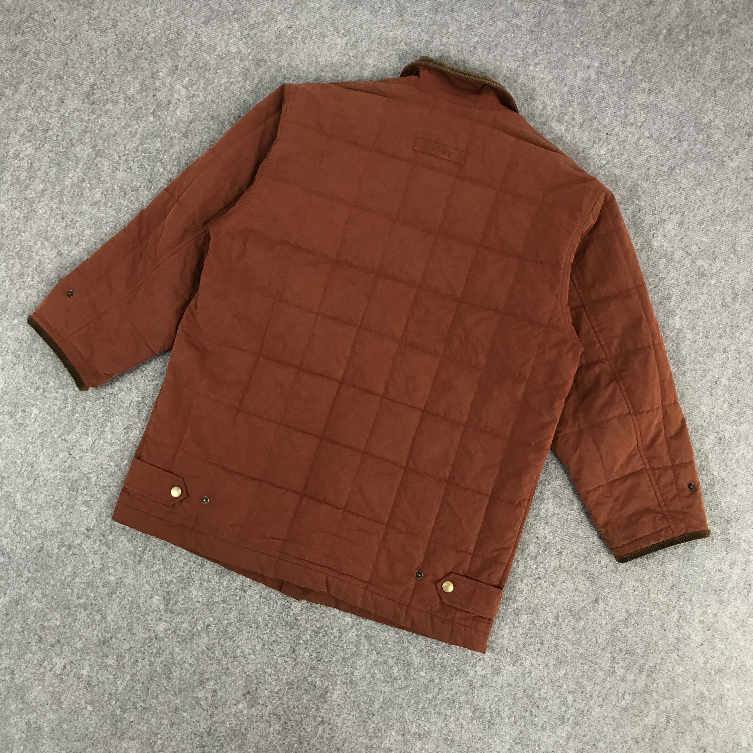 Lacoste × Vintage LACOSTE LONG SNAP BUTTON JACKET Size US XL / EU 56 / 4 - 6 Thumbnail