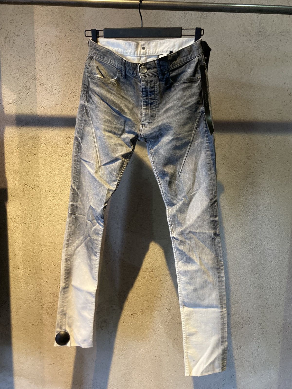 Fagassent Toshiki Aoki Seigeki Grey Fade Denim Size US 28 / EU 44 - 1 Thumbnail