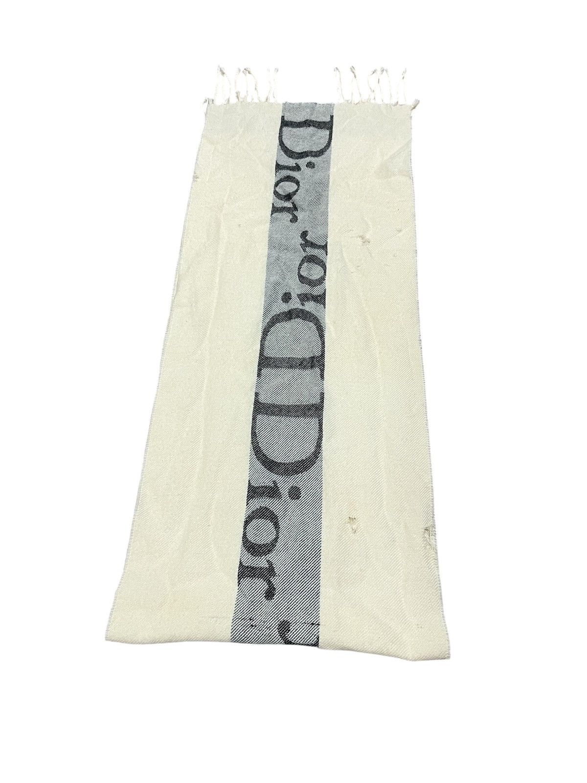 Dior Christian Dior scarf In comfortable and elegant wool blend Size ONE SIZE - 2 Thumbnail
