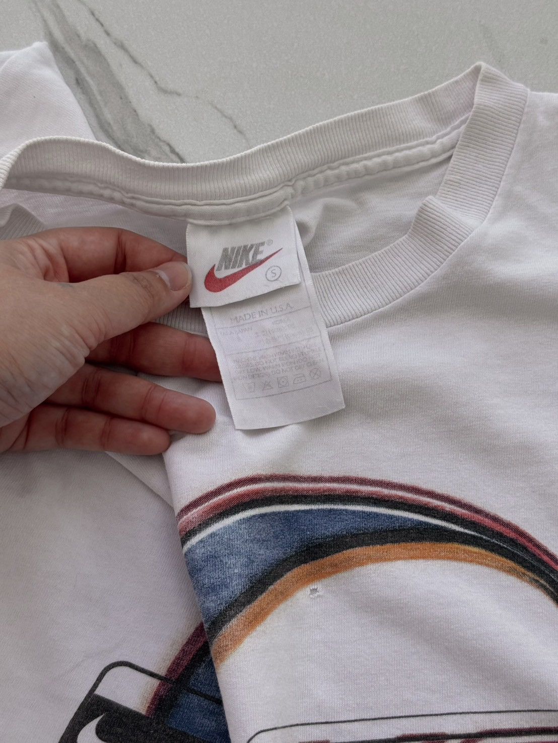 Nike Vintage Nike Spellouts Big Logo 90's T-shirt Size US S / EU 44-46 / 1 - 3 Thumbnail