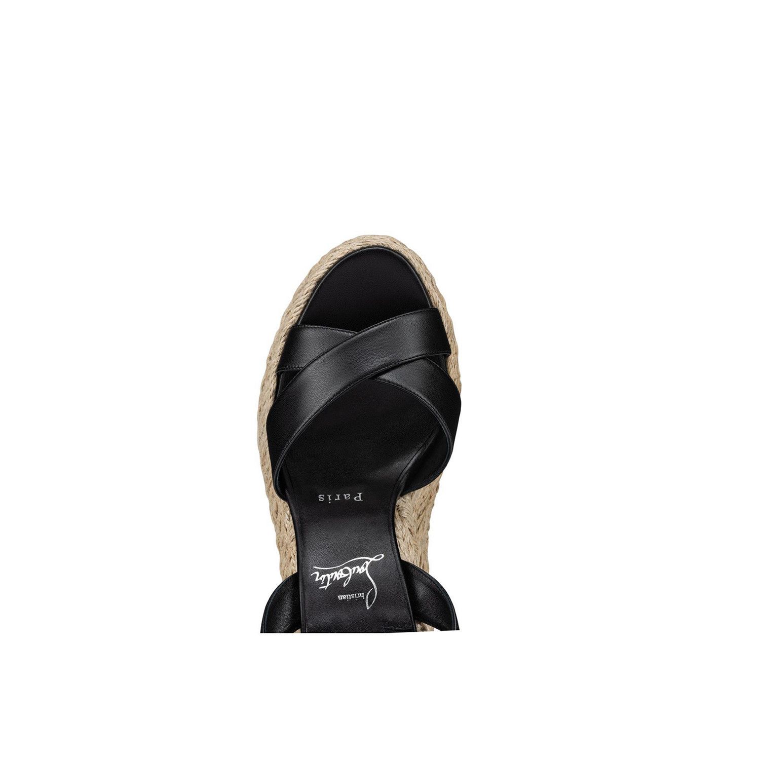 Christian Louboutin o1s1wg111224 Mariza Zeppa in Black Size US 12 / IT 42 - 4 Thumbnail