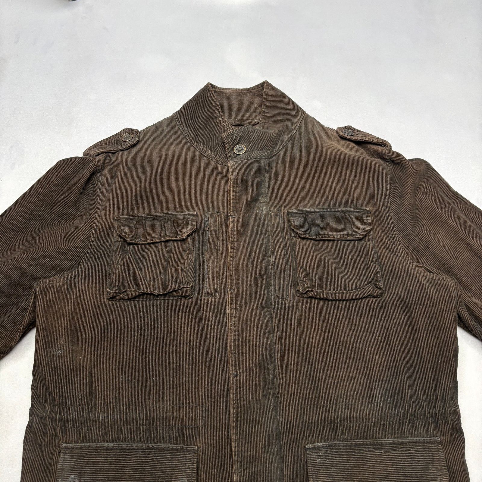 Alpha Industries Rare Alpha Industries M65 Corduroy Jacket Men's XL Military Size US XL / EU 56 / 4 - 2 Thumbnail