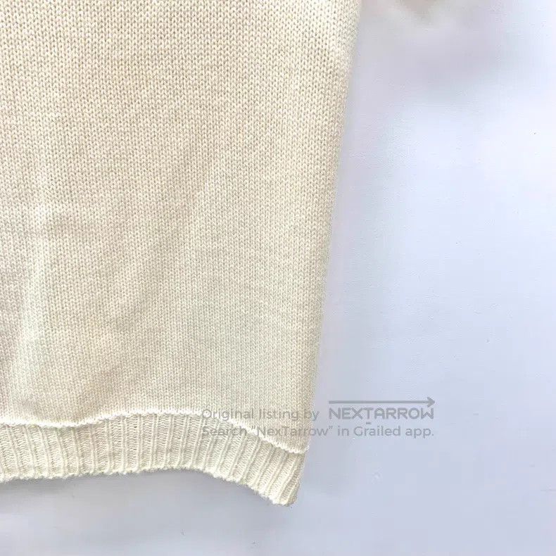 Dior Dior Beige floral studded beads design cashmere round-neck Size XS / US 0-2 / IT 36-38 - 4 Thumbnail