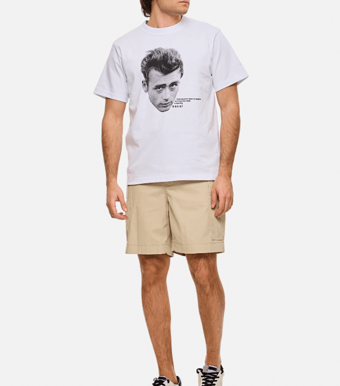 Sacai BNWT SS25 SACAI JAMES DEAN TSHIRT 3 Size US L / EU 52-54 / 3 - 15 Thumbnail