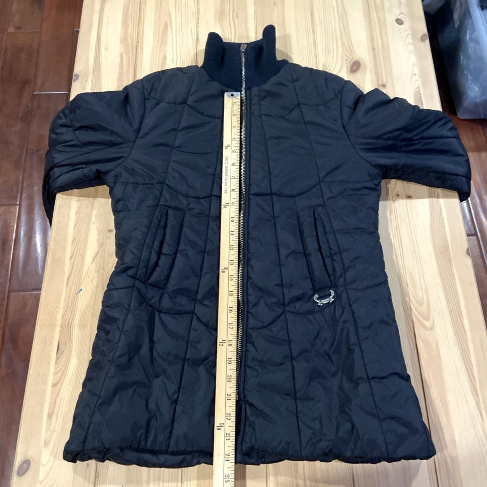 Diesel Diesel Womens Collared Puffer Jacket Size S Black Size S / US 4 / IT 40 - 5 Thumbnail