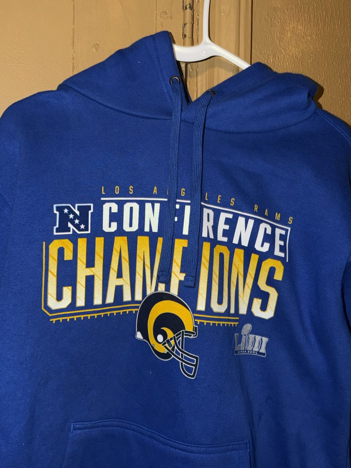 NFL Fanatics NFL Football Los Angeles Rams NFC Conference Hoodie Size US M / EU 48-50 / 2 - 9 Thumbnail