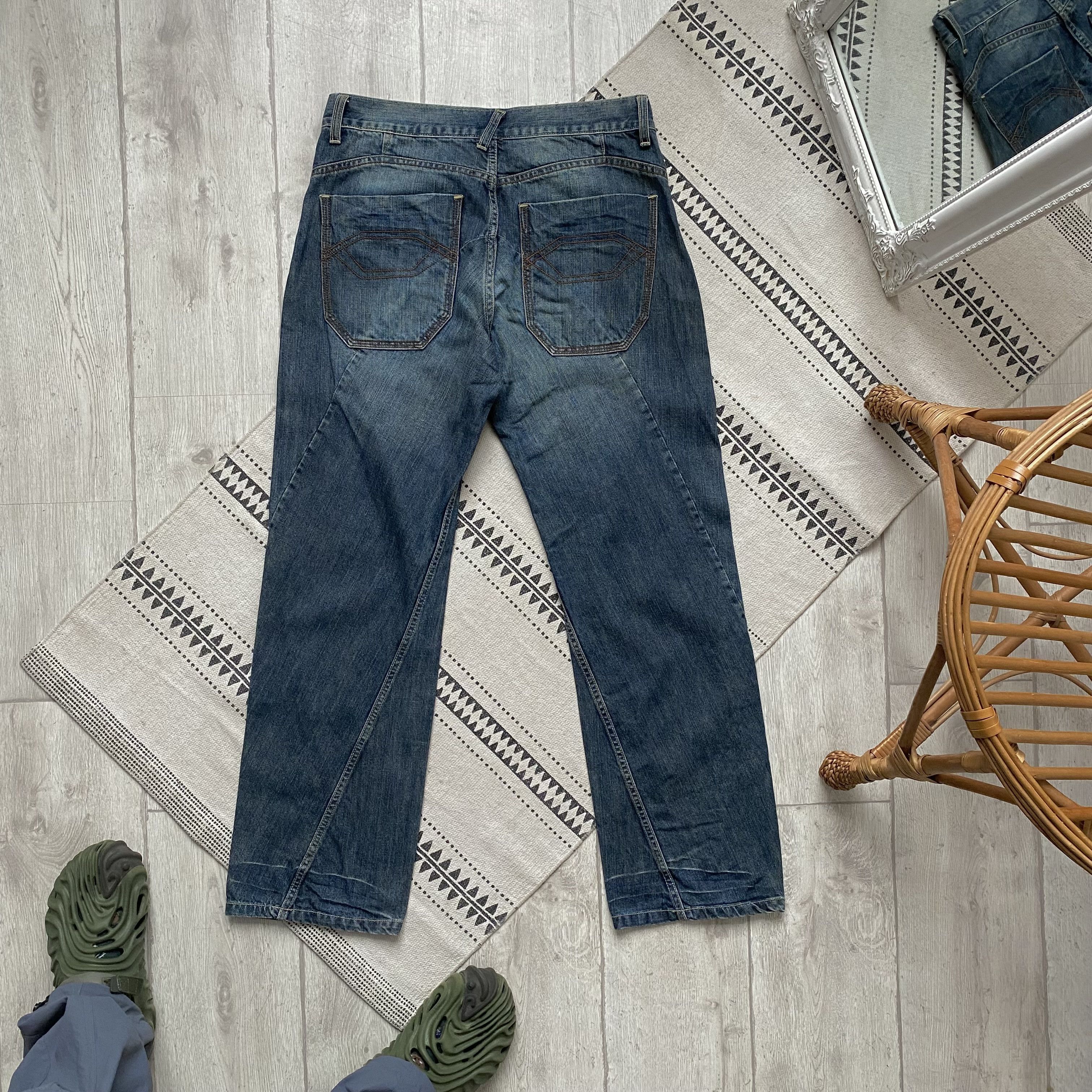 If Six Was Nine 👖 Vintage If6was9 style Avan-garde jeans japanese LGB denim Size US 32 / EU 48 - 7 Thumbnail