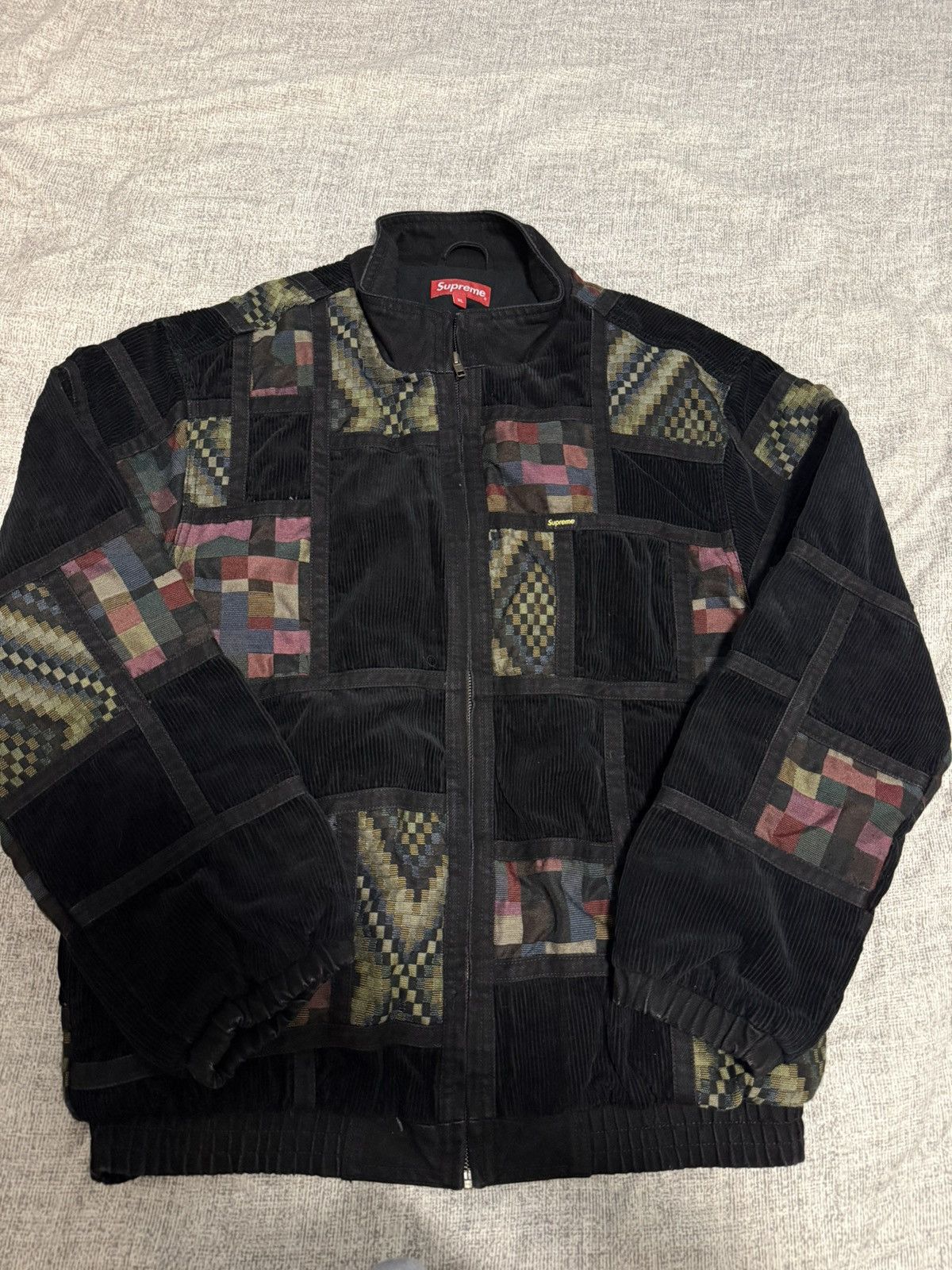 ジャケット・アウター Supreme Corduroy Patchwork Denim Jacket Supreme Corduroy Patchwork Denim Jacket (FW18) - $238