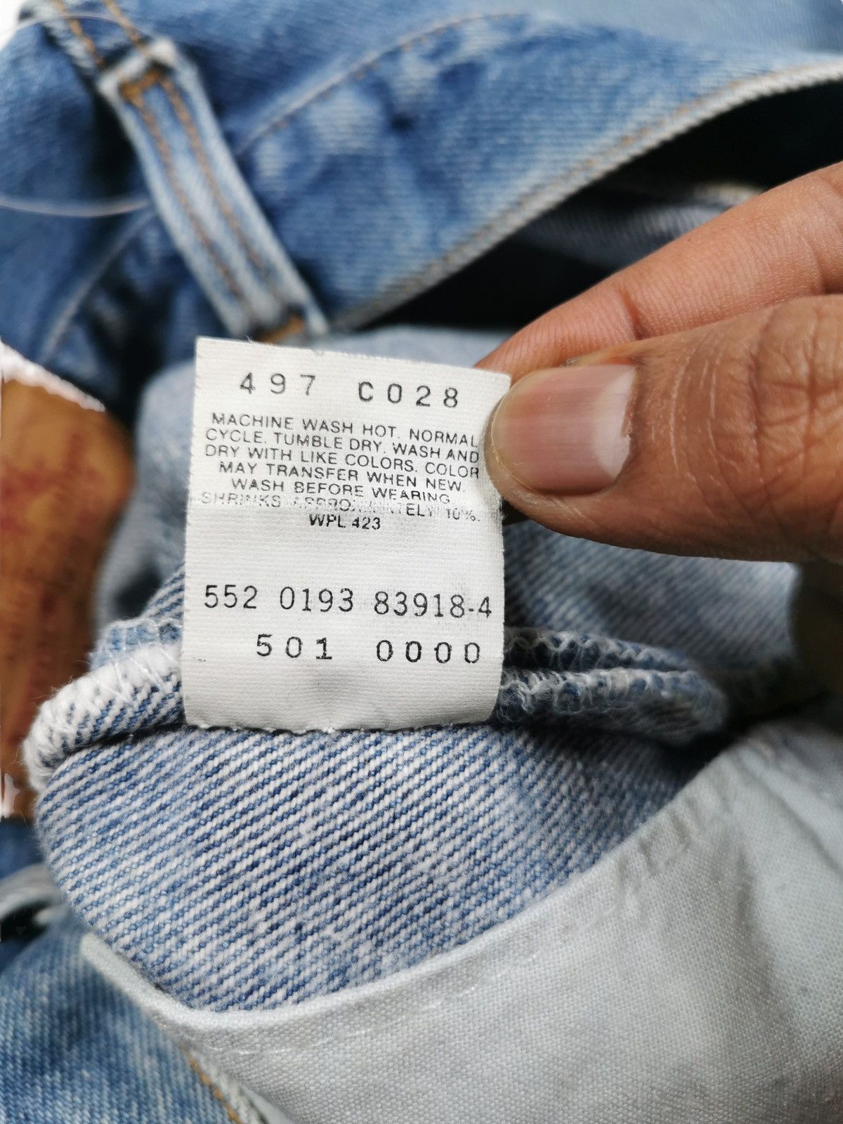 Levi's Vintage levis 501 jeans Size US 29 - 7 Thumbnail