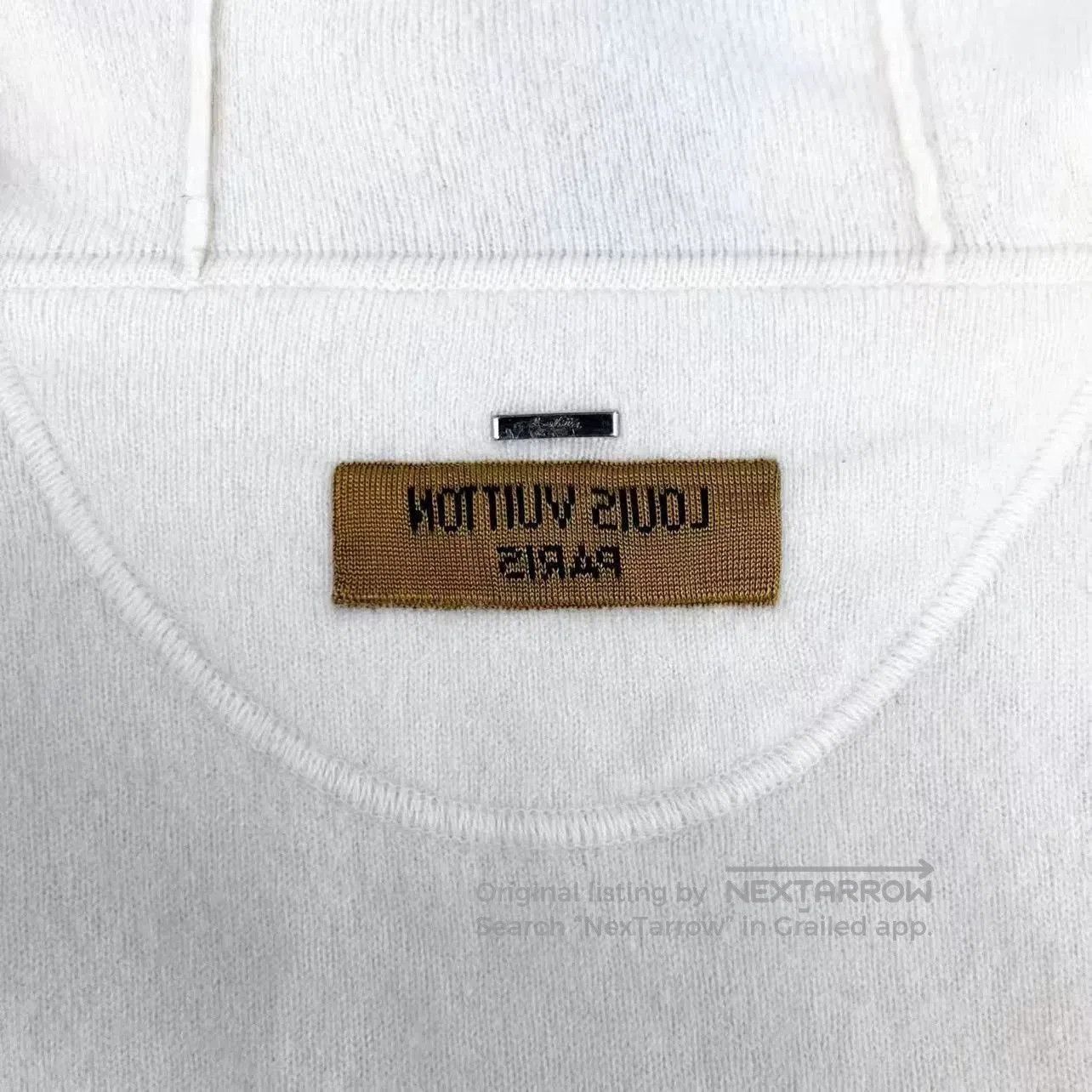 Louis Vuitton Louis Vuitton Beige Logo Hoodie XS. Size US XS / EU 42 / 0 - 4 Thumbnail