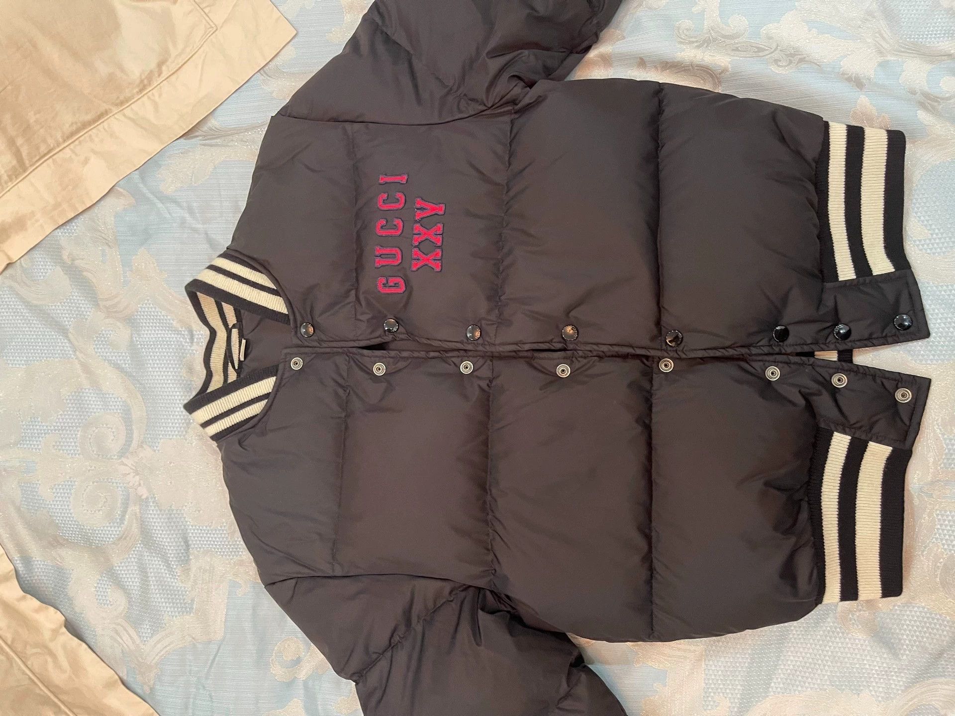 Gucci Gucci Unisex Collab Baseball Down Jacket 44 (Fits Big) Size US S / EU 44-46 / 1 - 1 Thumbnail