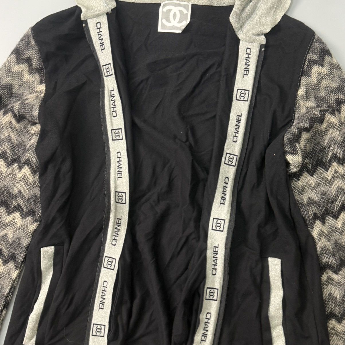 Chanel RARE CHANEL ZIP-UP CARDIGAN HOODIE Size S / US 4 / IT 40 - 2 Thumbnail