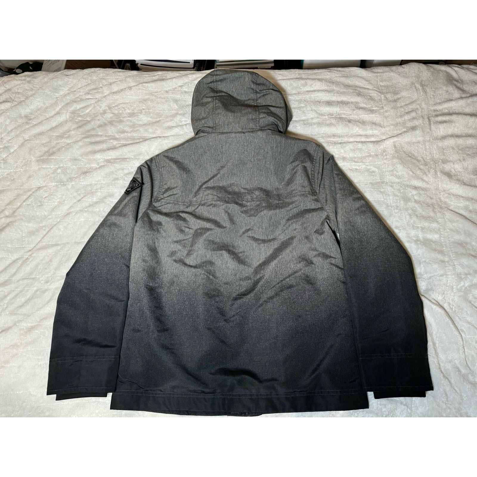 Hollister Hollister Fleece-Lined Jacket Windbreaker Grey Men's XS NWT Size US XS / EU 42 / 0 - 2 Thumbnail