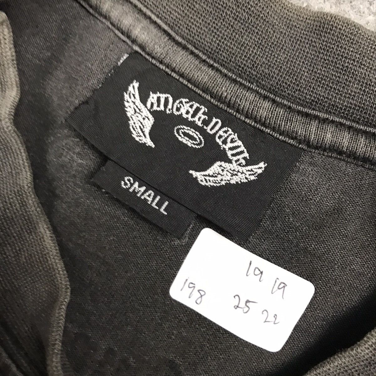 14th Addiction × Japanese Brand × KMRii Angel Devil Black Sun faded Distress Punk long Tshirt Size US S / EU 44-46 / 1 - 13 Thumbnail