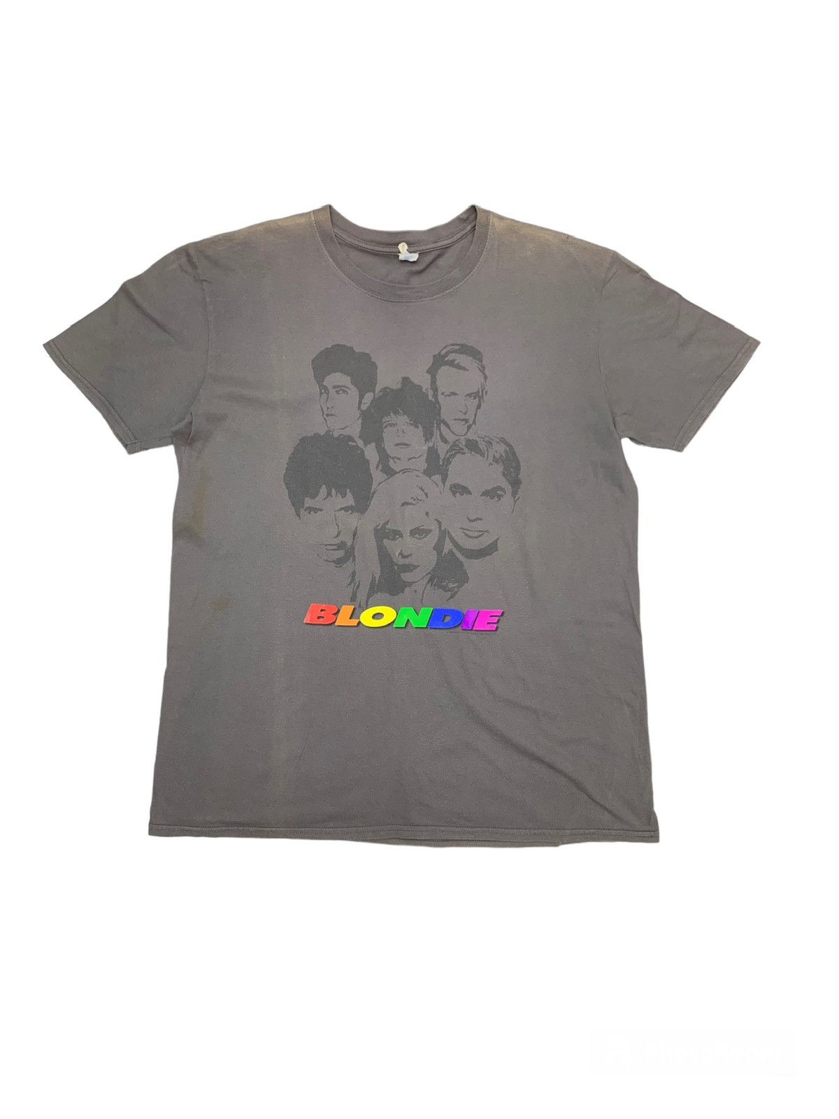 Band Tees Thrashed Faded Band Blondie Tour Tshirt Size US XL / EU 56 / 4 - 1 Thumbnail