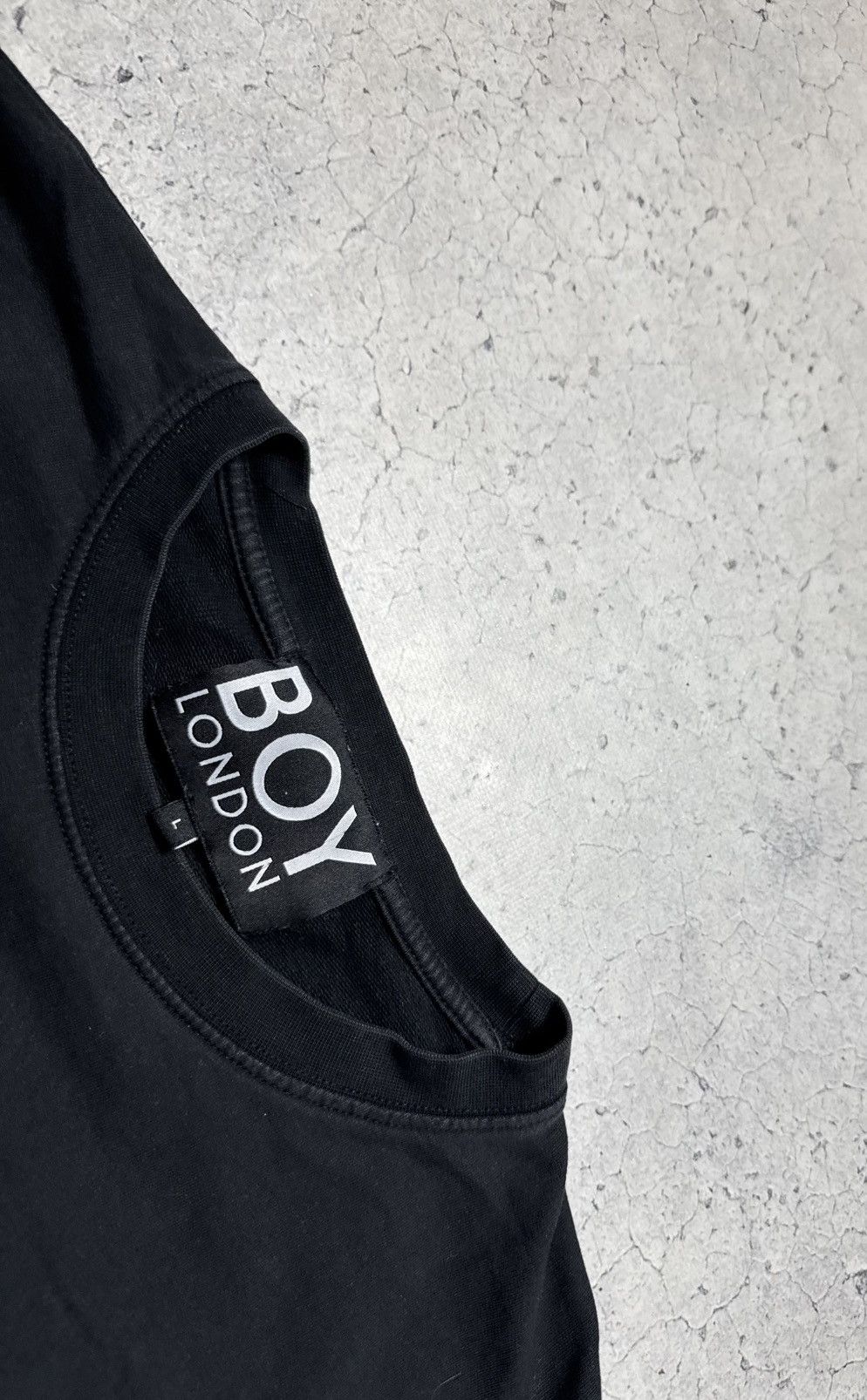 Boy London Boy London Vintage Sweatshirt Big Logo Black Size US L / EU 52-54 / 3 - 7 Thumbnail