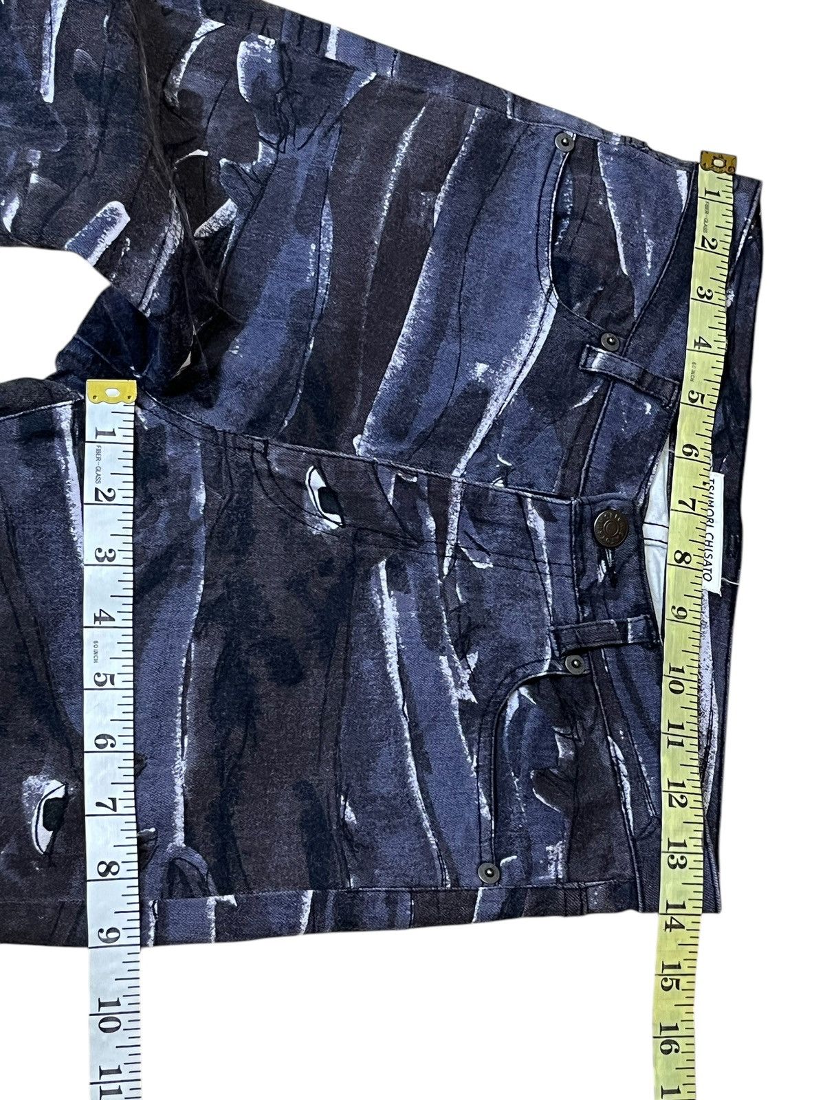 Issey Miyake ISSEY MIYAKE TSUMORI CHISATO STRETCH COTTON SKINNY JEANS Size US 28 / EU 44 - 12 Thumbnail
