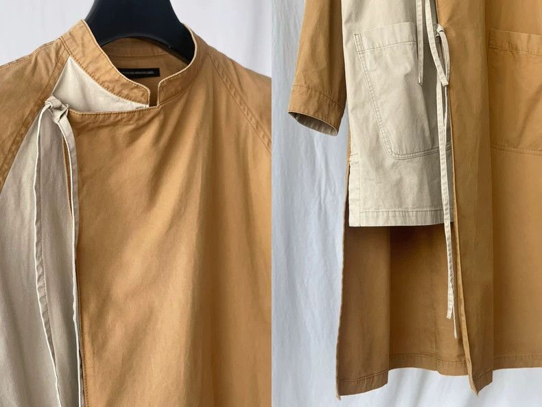 Yohji Yamamoto Yohji Yamamoto 2020ss Patchwork Diagonal Lacing Irregular H Size US S / EU 44-46 / 1 - 6 Thumbnail