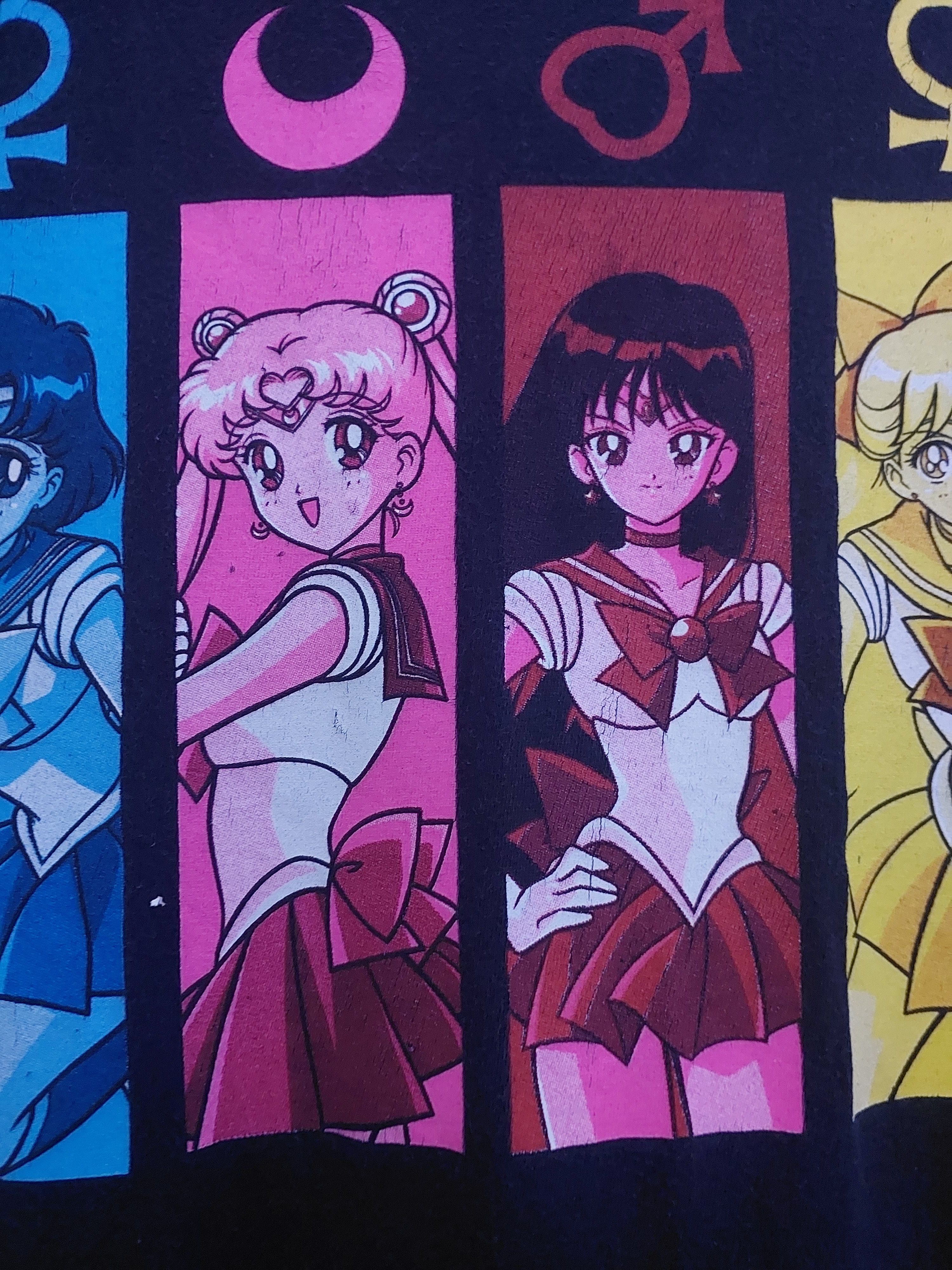 Anime × Vintage SAILORMOON ANIME T-SHIRT Size US L / EU 52-54 / 3 - 5 Thumbnail