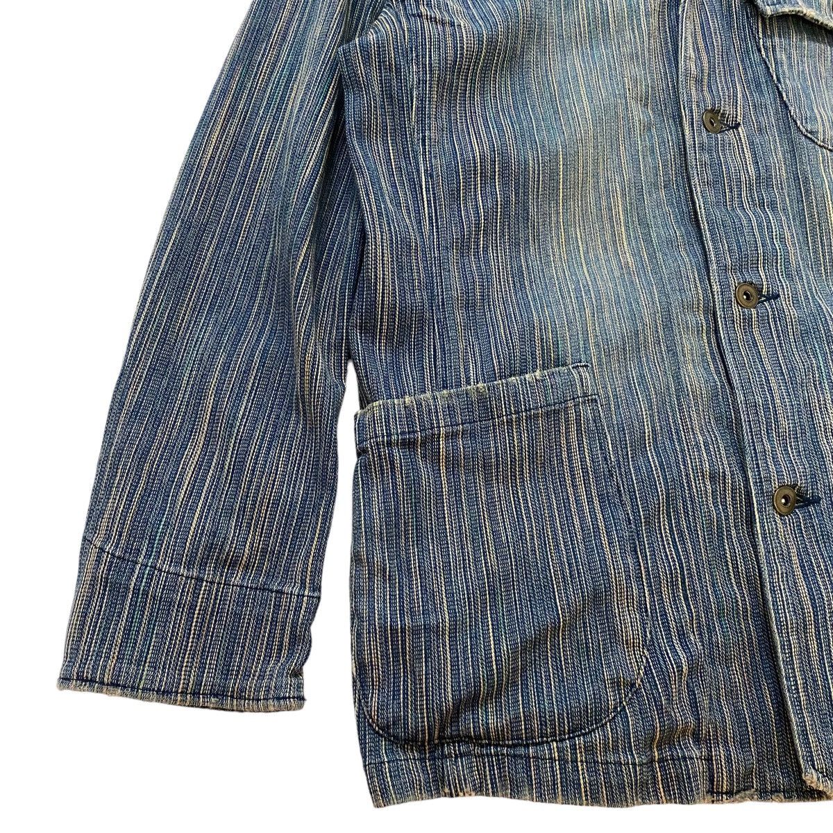 Vintage ⚡️Vintage Fissare stripe stiches chore style jacket Size US M / EU 48-50 / 2 - 5 Thumbnail