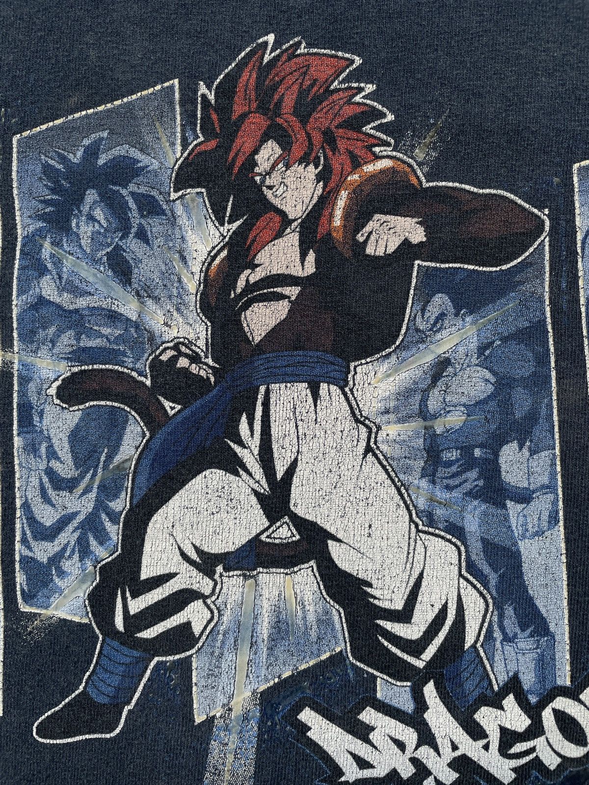 Japanese Brand × Vintage Vintage Dragon Ball GT Gogeta Super Saiyan 4 Size US M / EU 48-50 / 2 - 8 Thumbnail